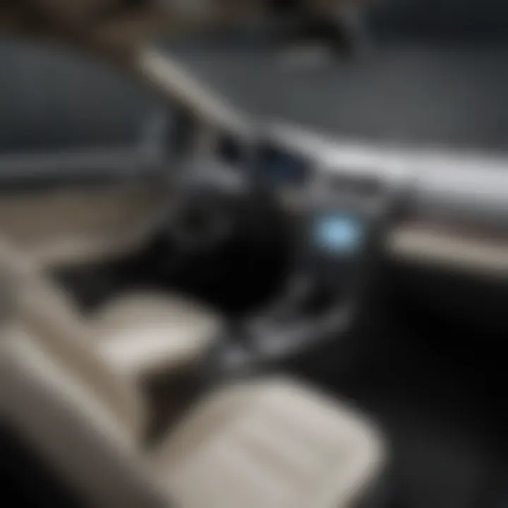 Interior view of a 2010 Ford Fusion highlighting technological advancements