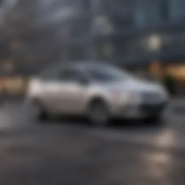 Stylish 2010 Ford Focus showcasing its sleek design