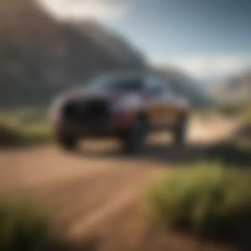 2021 Toyota Tundra parked in a scenic landscape