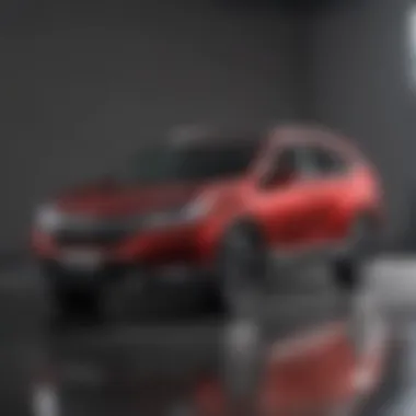 Spacious Side Profile of Honda CR-V Side profile of Honda CR-V highlighting its spaciousness