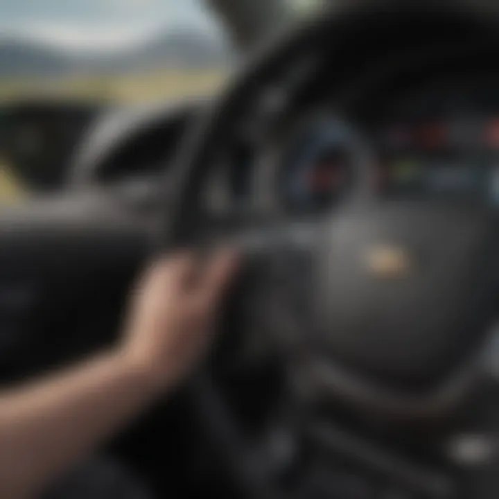 Chevrolet Tahoe dashboard featuring advanced technology