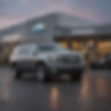 Chevrolet Tahoe parked at a local dealership in Baton Rouge