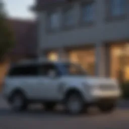 Elegant exterior design of the 2010 Land Rover Range Rover Supercharged