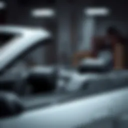 Assessment of the existing convertible top on a Mustang GT