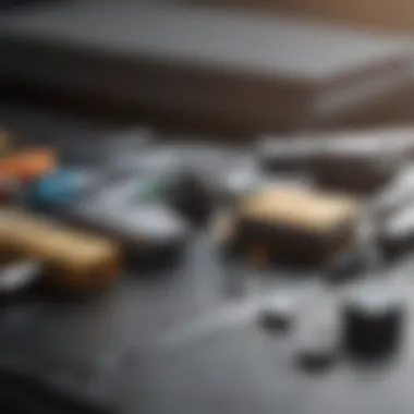 Essential Tools for Window Chip Repair Tools laid out for car window chip repair