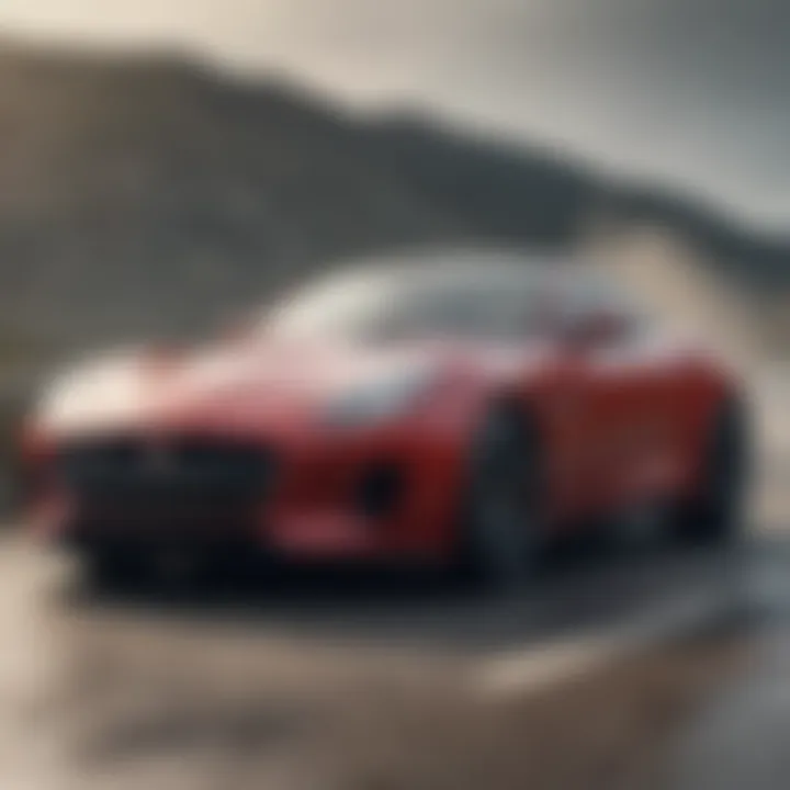 Jaguar F-Type demonstrating performance prowess