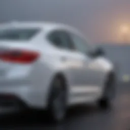 Hyundai Elantra exterior showcasing its sleek design