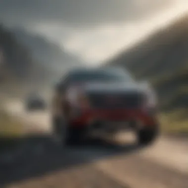 GMC Sierra Towing Features Detailed view of the GMC Sierra's towing features