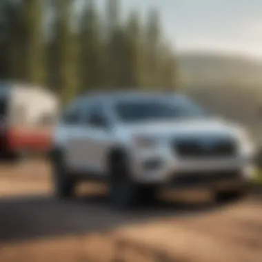 Close-up of the unique features and amenities of the 2019 Forest River Cherokee Wolf Pup 18TO