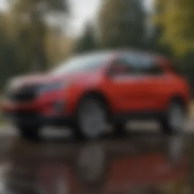 2022 Chevy Equinox LS Competitive Analysis Comparison chart of the 2022 Chevy Equinox LS against competitors