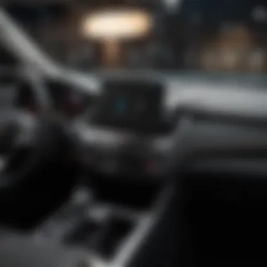 Technology Dashboard of the 2022 Chevy Equinox LS Interior of the 2022 Chevy Equinox LS highlighting the technology dashboard