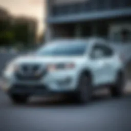 Sleek exterior view of the Nissan Rogue S AWD