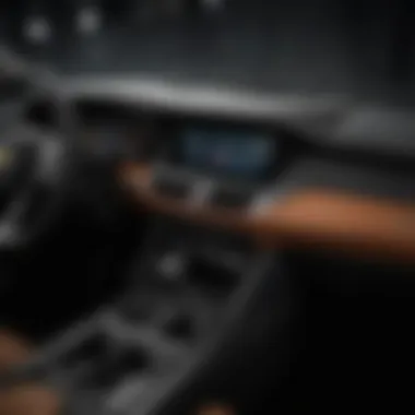 Interior view showcasing advanced dashboard features of the new Camaro